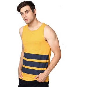 Camiseta Deportiva Personalizada con Serigrafía, de Secado Rápido, Acanalada, para Hombre, Estilo Atlético, Ajustada, para Entrenamiento - Product Image 2