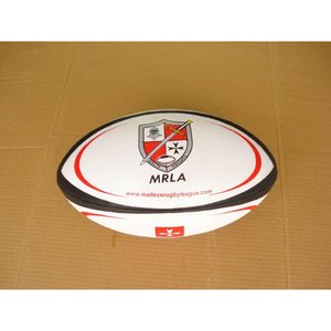 Ballon de rugby de match professionnel cousu à la main en caoutchouc durable avec une adhérence parfaite Marque personnalisée pour les équipes Écoles et OEM - Product Image 1