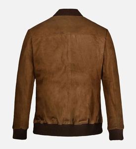 Custom Men Leather Jacket Stand Collar Front Logo Wholesale Premium Motorcycle Casual Streetwear Coat Bulk Supply Best Price - Product Image 3