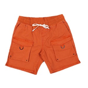Shorts cargo décontractés pour hommes, tendance estivale du Pakistan, avec logo personnalisé, 100 % coton, écologiques, taille mi-haute élastique et respirants - Product Image 3