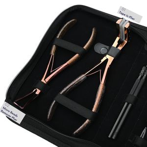 Professional Hair Extension Styling <b>Kit</b> with Loop Hook Tool Sectioning Clips Mini Scissor & Hair Parting Accessories for Salon - Product Image 3