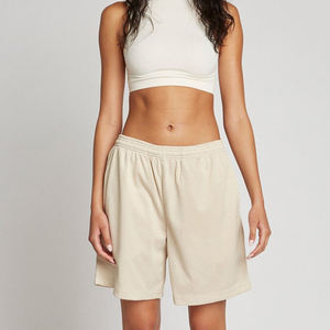 Shorts Deportivos de Malla de Alta Calidad al por Mayor de Nesta Sports, Personalizables, con Costura Interior de 5 Pulgadas y Bolsillos con Cremallera, Shorts de Malla de Poliéster para Hombre - Product Image 1