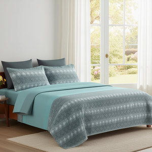 MagicTwill American Style <b>Single</b> 60x90 Inch Twill Cotton Bed <b>Sheet</b> 100% Cotton Hotel <b>Bedding</b> Set for Home Hospital 4pcs Included - Product Image 3