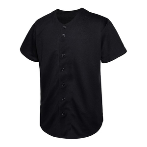 Camiseta Deportiva de Béisbol Corta, Transpirable, de Color Personalizado, con Botones, para Entrenamiento Atlético - Product Image 2