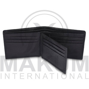Cartera de Cuero para Hombre Estilo Western, Cartera de Cuero de Vaca con Pelo, Billetera Bifold, Regalo de Aniversario para Él - Product Image 3