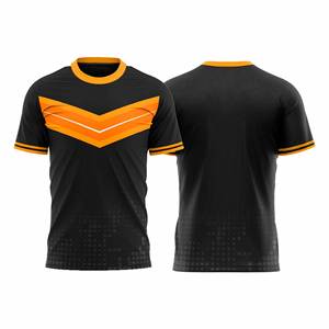 T-shirt de jeu premium en polyester respirant avec sublimation |   Maillot d'équipe personnalisé pour le football, le soccer et autres sports - Product Image 5