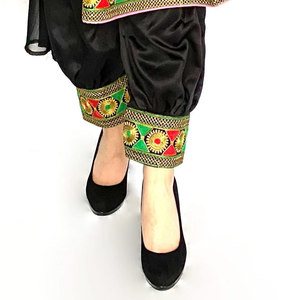 Robe afghane pour femmes, élégante, traditionnelle, à manches longues, brodée à la main, robe maxi ethnique, tenue de fête - Product Image 4