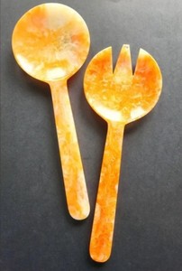 Resin Serving Spoon Strong Durable Heat Resistant Kitchen Tool for Home Hotel Restaurant <b>Buffet</b> Serving - Product Image 6