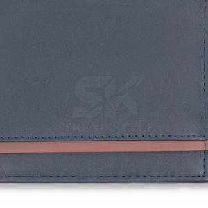 Cartera de Cuero Suave de Una Sola Tonalidad y Color Combinado para Hombre, Cartera Delgada de Cuero de la Mejor Calidad - Product Image 6