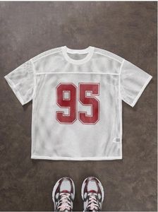 เสื้อยืดตาข่ายระบายอากาศได้ดี น้ำหนักเบา แห้งเร็ว สำหรับผู้ชาย ออกกำลังกาย วิ่ง ฟิตเนส ใส่หน้าร้อน รับสกรีนโลโก้ OEM - Product Image 2