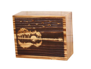 โกศไม้สำหรับงานศพโกศไม้สำหรับผู้ใหญ่อุปกรณ์งานศพปรับขนาดได้ดีไซน์ใหม่ - Product Image 2