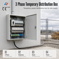 Boîte de distribution d'énergie temporaire multifonctionnelle de type triphasé avec certificat CE