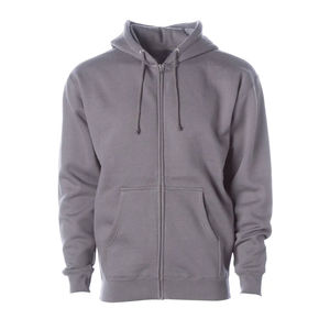 Sweat à capuche zippé 100 % coton tendance camouflage pour hommes et femmes, broderie fine, coupe ample, en pur coton - Product Image 6