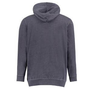 Sudadera con Capucha y Cremallera para Hombre, Corte Regular, Tejido de Algodón, Color Sólido Informal, Estilo Otoñal - Product Image 3