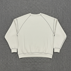 Wholesale <b>Men</b> Puff Print Graphic Heavy Cotton Oversized Sweatshirt Streetwear Hip Hop <b>Pullover</b> Supplier - Product Image 2