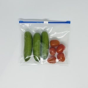 Bolsas de plástico LDPE transparentes con cierre resellable, aptas para microondas, con cremallera, grosor 45-70, transparentes, aptas para alimentos. - Product Image 6