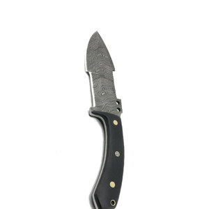 Cuchillo de supervivencia multifunción de acero de Damasco para uso profesional, ideal para camping, en venta online. - Product Image 2
