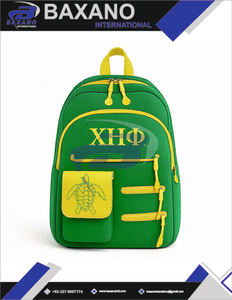 Sac à dos de haute qualité de style 3D Chi Eta Phi CEPhi Sorority, sac d'école moderne pour le sport et les voyages, design de logo personnalisé - Product Image 5