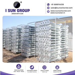Tornillos de Cimentación Galvanizados en Caliente de Longitud Personalizada para Construcción y Cimentaciones de Paneles Solares - Product Image 5