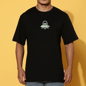 Camiseta de Manga Corta Estilo Coreano para Mujer Lauren, Transpirable, de Algodón, con Estampado de Oso, Estilo Casual para Verano, con Logo - Product Image 1