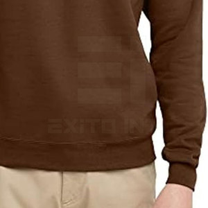 Sweat-shirt d'hiver pour homme OEM ODM 100% coton, impression de logo personnalisé, séchage rapide, vente en gros directe d'usine - Product Image 4