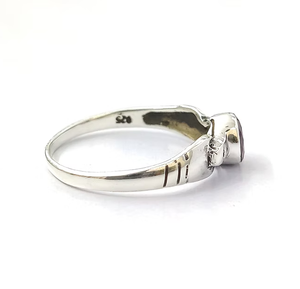 Modern Red <b>Garnet</b> 925 Sterling <b>Silver</b> Gemstone <b>Ring</b> Handmade Collection Fine <b>Silver</b> Jewelry Bulk Price - Product Image 3