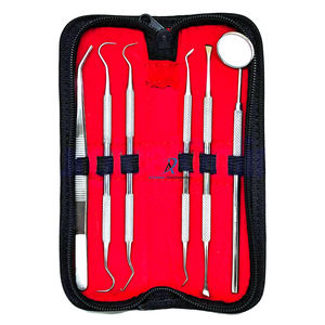 Kit de Limpieza Dental de 6 Piezas con Espejo, Palillo, Sonda, Pinzas, Juego de Herramientas Profesionales para el Cuidado Bucal para Uso en el Hogar y la Clínica - Product Image 6