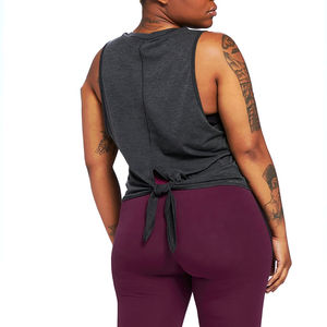 Venta al por Mayor de Camisetas sin Mangas para Mujer Tallas Grandes, Camisetas Deportivas de Alto Rendimiento 2026, Nuevas Camisetas de Gimnasio a la Moda para Mujer - Product Image 4