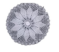 Napperons en satin floral 100 % coton, modernes, à carreaux, au crochet, faits main, couleur et taille personnalisables, jetables, pour usage domestique et extérieur, en tissu de lin