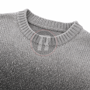 New Arrival Design Premium Quality Men's 100% Wool Winter Sweaters High Performance OEM Service Breathable Pullover for Sale - Product Image 5