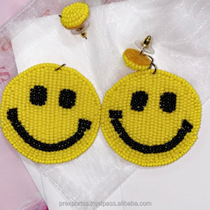 Pendientes de Bohemia con Cuentas de Semillas y Diseño Floral, Tamaño Personalizado, para Novia, Regalo de Moda para Fiesta de Bodas - Product Image 4