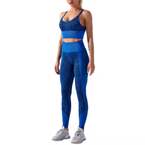 กางเกงโยคะออกกำลังกาย กางเกงเลกกิ้งฟิตเนสเอวสูงสำหรับผู้หญิง - Product Image 3