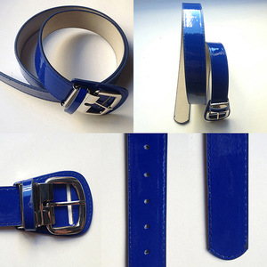Ceinture décontractée en cuir véritable, couleur unie, en cuir de vachette, avec boucle rectangulaire argentée à double ardillon, durable, moulée en une seule pièce - Product Image 4