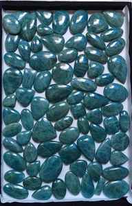 Wholesale Handmade Natural <b>Aquamarine</b> Cabochon Mixed Shapes Sizes Oval Crystal Gemstone Lot Opal Necklace with Loose Gemstones - Product Image 2