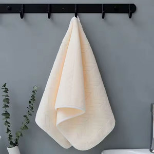 Serviettes en coton rayées écologiques, séchage rapide, absorbantes, douces, antimicrobiennes, jetables, hypoallergéniques, ensemble de serviettes pour le visage - Product Image 3