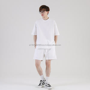 Camisetas de Alta Calidad en Color Sólido, Personalizadas con Bordado o Impresión, Camisetas Casuales Extra Grandes para Hombre - Product Image 3