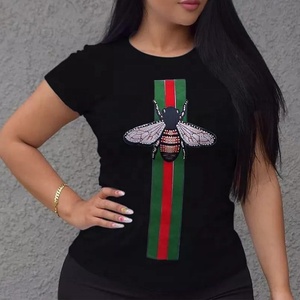 Camiseta de Verano para Mujer, Diseño Personalizado, Tejido Premium, Manga Corta, Corte Ajustado, Ecológica, Transpirable, de Alta Calidad - Product Image 2