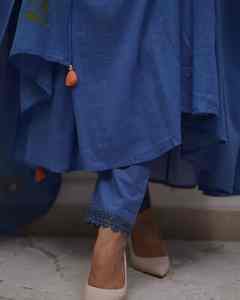 Elegante Conjunto de Traje Anarkali de Algodón Premium para Mujer, Atuendo Étnico Cómodo al Mejor Precio al por Mayor - Product Image 4