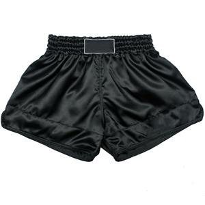 Pantalones Cortos de Boxeo Personalizados con Logotipo Bordado de Alta Calidad para Hombres Adultos, Color Sólido, OEM, Transpirables, de Secado Rápido y Ajuste Holgado - Product Image 2
