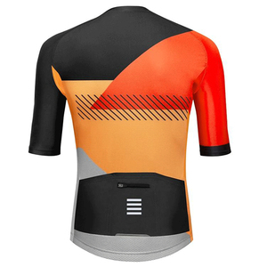 Nouveau Maillot de Cyclisme Réversible à Manches Courtes Couleur Unie Séchage Rapide Grande Taille avec Gants OEM Vente en Gros pour Hommes Cyclistes - Product Image 5