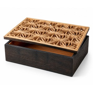 Bandeja para Cartas de Madera de Mango Kyoto Kumiko - Organizador de Escritorio Artesanal al por Mayor de la India - Product Image 1