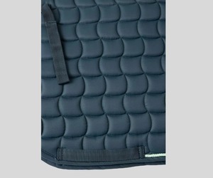 Horse Navy <b>Quilted</b> Saddle Pad With Horse Embroidery Microfiber Fabric Equestrian Saddle Pad Custom Design and logo - Product Image 6