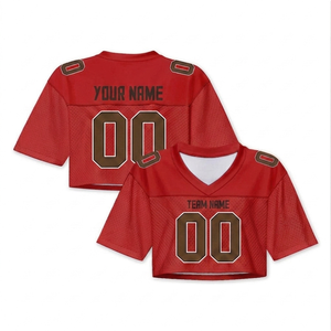Camiseta Deportiva Retro Personalizada para Hombre, Sublimada, Diseño Personalizado, 100% Poliéster, Manga Corta, Cuello en V, Doble Tirante, Fútbol - Product Image 5