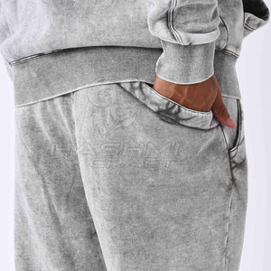 Conjunto Deportivo Inspirado en Diseñadores con Lavado Ácido, Material Transpirable y Suave, Estilo Casual Relajado para un Look Urbano - Product Image 6