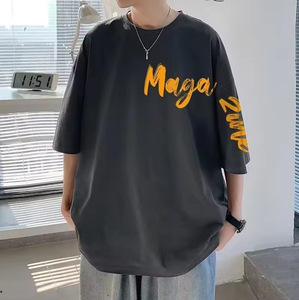 Camiseta Estampada para Hombre de Fabricante de Ropa Personalizada, 100% Algodón, Bordada, con Gráficos Impresos, Tallas Grandes, Serigrafía - Product Image 2