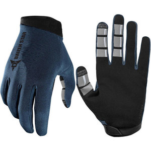 Gants de course à doigts entiers, noirs, en nylon, antidérapants, compatibles écran tactile, respirants, fermeture auto-agrippante, unisexes, MOTOCROSS, activités de plein air - Product Image 5