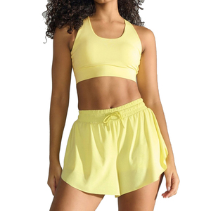 Pickleball Tank <b>Top</b> and Shorts Set Quick Dry Fabric Athletic Clothing for Women Pickleball Set Tank <b>Top</b> with High Waist Shorts - Product Image 1