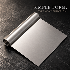 Espátula de Acero Inoxidable para Repostería, Cortador de Masa, Cuchillo para Raspar Alimentos, para Hornear y Preparar en la Cocina - Product Image 6