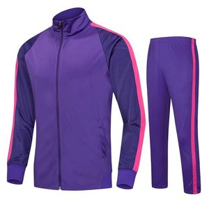 Conjunto Deportivo Informal Personalizado para Hombre, Chaqueta de Entrenamiento con Cierre Completo, Pantalones Jogger, Secado Rápido, Poliéster, para Gimnasio, Correr, Fútbol - Product Image 5