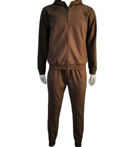Conjunto Deportivo Personalizado para Entrenamiento, Pantalones Deportivos y Sudadera con Capucha, Conjunto para Correr, Chaqueta Deportiva Tejida, Traje Deportivo para Hombre - Product Image 1
